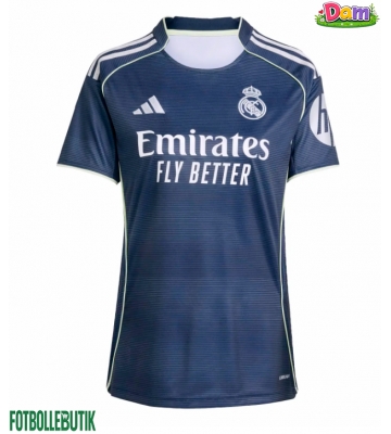 Real Madrid Bortatröja Kvinnor 2025-26 Kortärmad